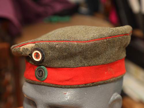 WW1 German field cap