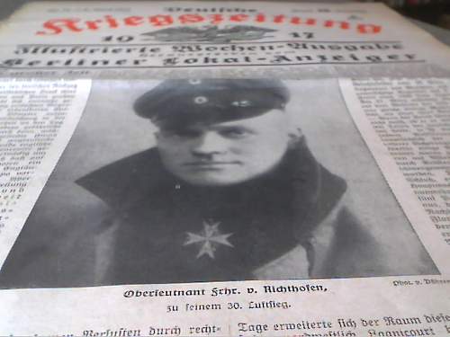 Kriegs-Zeitungen/War-Newspapers...