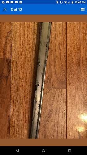 Imperial Russian sword Identification