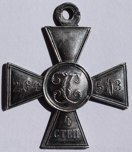 Saint George cross 4 class - opinions needed