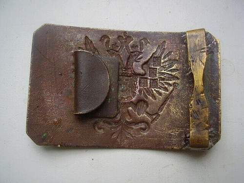 Imperial belt buckle original?