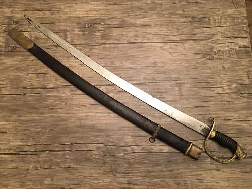 Russian 1916 Artillery Officer's Short Sword- real?