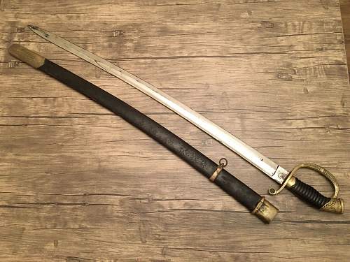 Russian 1916 Artillery Officer's Short Sword- real?