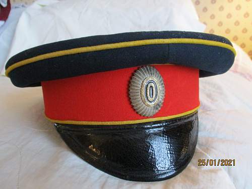 Officer's visor cap 9th Kievski Hussars