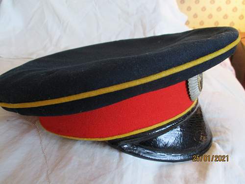 Officer's visor cap 9th Kievski Hussars