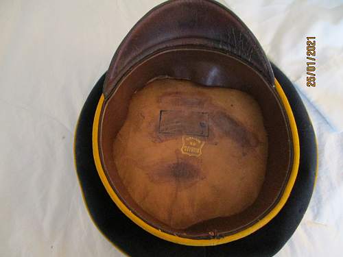 Officer's visor cap 9th Kievski Hussars