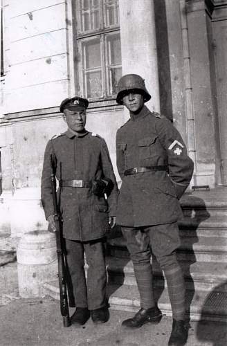 M16 Stahlhelm in Russian White Army Use