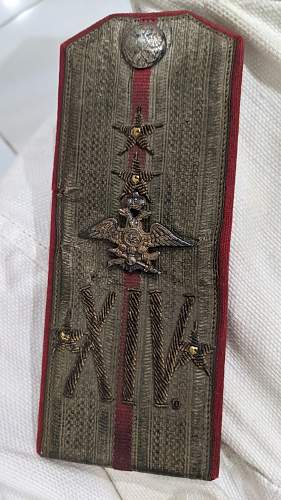 Help with identifying Russian Imperial Shoulder Boards