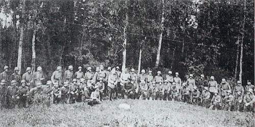 M16 Stahlhelm in Russian White Army Use