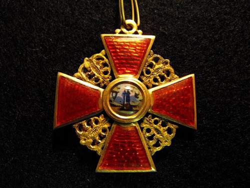 Order St Anne Medal - original?