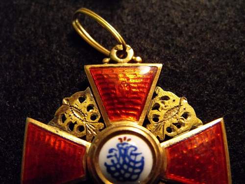 Order St Anne Medal - original?