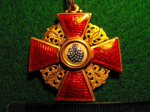 Order St Anne Medal - original?