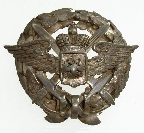 For your enjoyment ,ORIGINAL Russian Aviators 1917 pilots badge