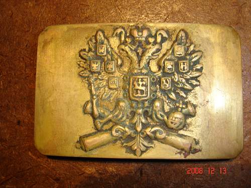 Russian Belt Buckle! Can anyone identify?