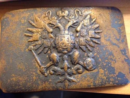 ww1 russian belt buckle?