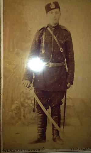Help with great-grandfather's war uniform