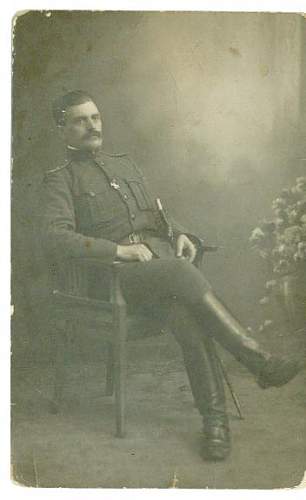 Polish Great-grandfather in White Army Uniform