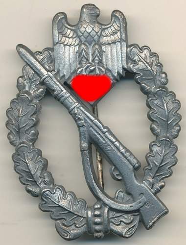 Infanterie Sturmabzeichen in Silber - Funcke &amp; Brüninghaus