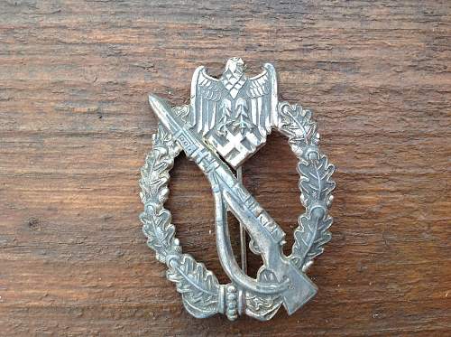 Infanterie Sturmabzeichen Silber