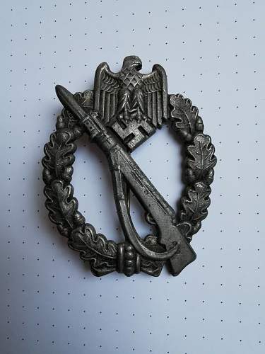 Infanterie Sturmabzeichen in Silber Josef Feix und Söhne