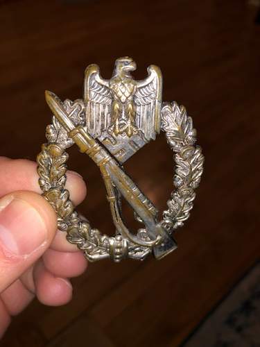 Infanterie sturmabzeichen up for review and authentication