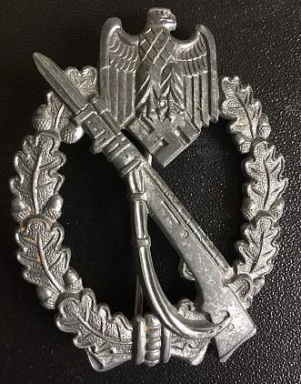 Infanterie sturmabzeichen FZZS Silver