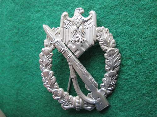 Infanterie Sturmabzeichen Silber