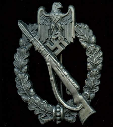 &quot;Hollow rifle&quot; Infanterie Sturmabzeichen?