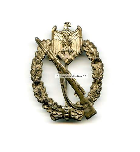 Infanterie Sturmabzeichen in Silber by C.E. Juncker