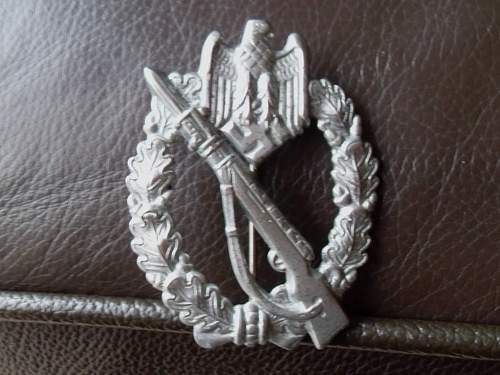 Infanterie Sturmabzeichen im silber