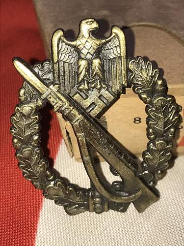 Infanterie Sturmabzeichen in Bronze JFS