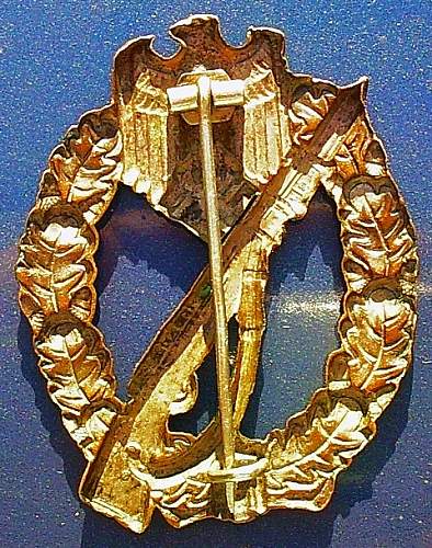 Possible S&amp;H Infanterie Sturmabzeichen - Bronze?