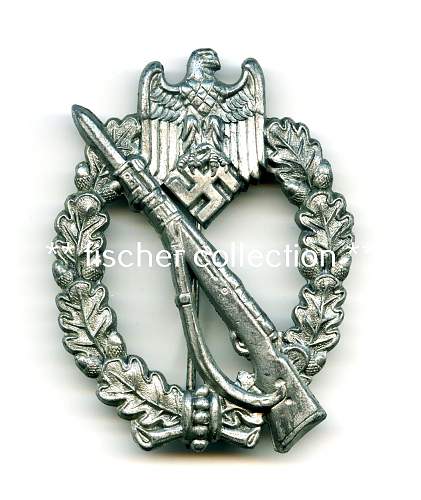 Infanterie Sturmabzeichen in Silber marked FO, original?