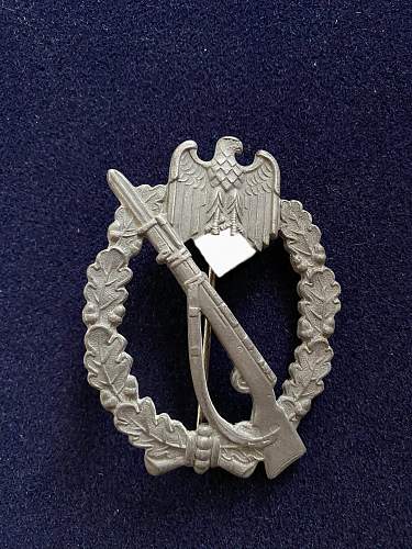 Infanterie Sturmabzeichen authentication