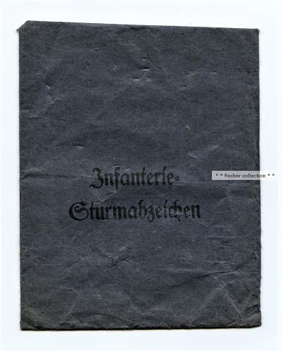 Infanterie Sturmabzeichen Authentication