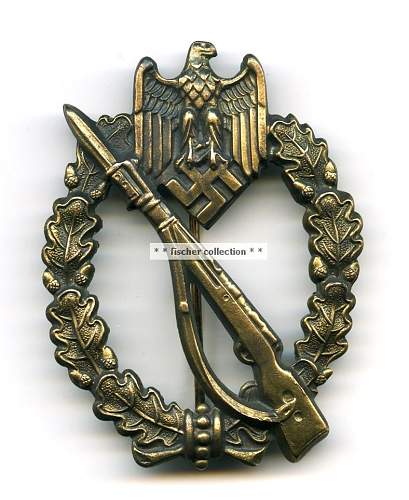 Infanteriesturmabzeichen in Bronze