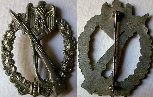 Infanterie Sturmabzeichen original?