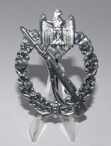 Infanterie Sturmabzeichen in Silber.