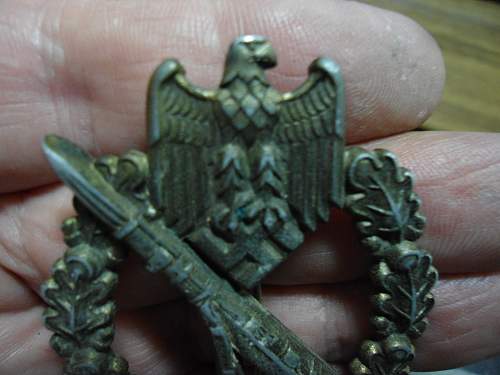 Infanterie Sturmabzeichen Bronze ORIGINAL?