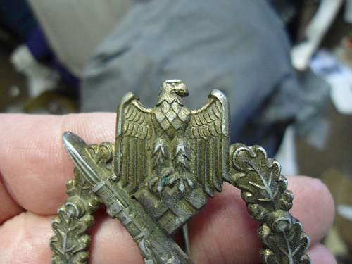 Infanterie Sturmabzeichen Bronze ORIGINAL?