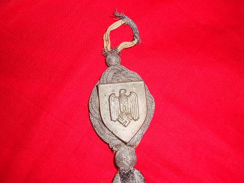 Infantrie Sturmabzeichen/Infantry Assault badge &amp; Waffenrock Cord