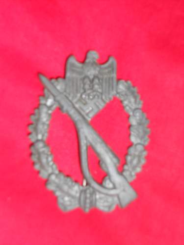 Infantrie Sturmabzeichen/Infantry Assault badge &amp; Waffenrock Cord
