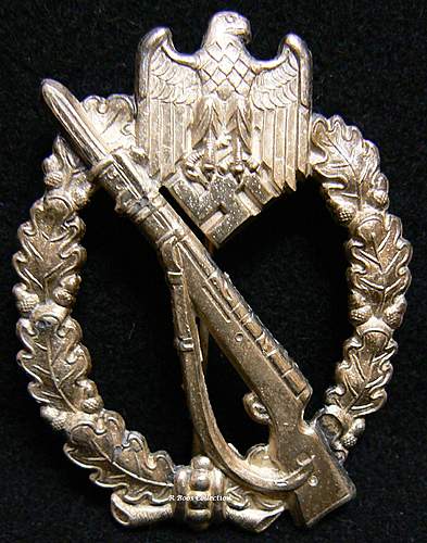 Infanterie Sturmabzeichen in Silber, Rudolph Karneth
