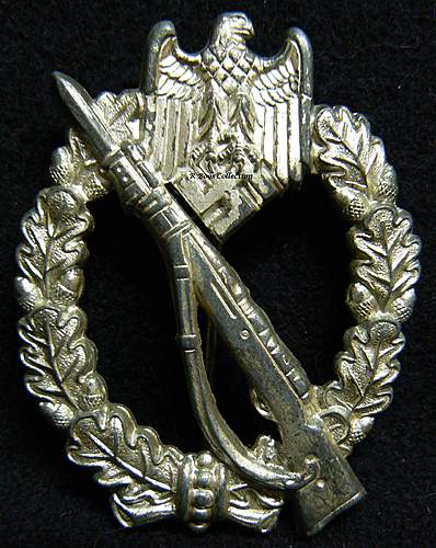 Infanterie Sturmabzeichen in Silber, WH, Wilhelm Hobacher