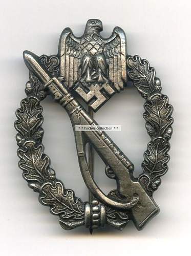Infanterie Sturmabzeichen.