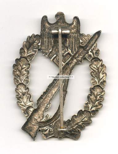 Infanterie Sturmabzeichen, Allgemeines Sturmabzeichen, Deutsches Schutzwall-Ehrenzeichen.