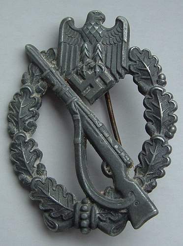 Silver &amp; Bronze Infanterie Sturmabzeichen