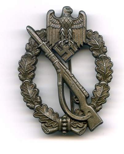 Silver &amp; Bronze Infanterie Sturmabzeichen