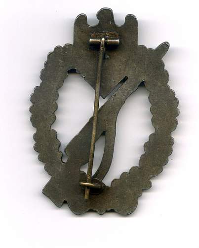 Silver &amp; Bronze Infanterie Sturmabzeichen