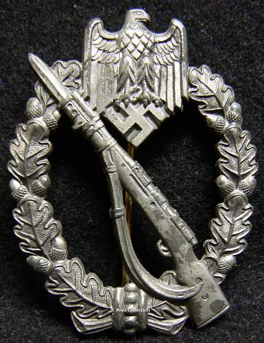 Infanterie Sturmabzeichen in Silber, Joseph Bergs &amp; Co